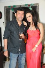 Sana Khan with Ken ghosh Sana Khan_s birthday bash in Mumbai on 22nd Aug 2013.JPG